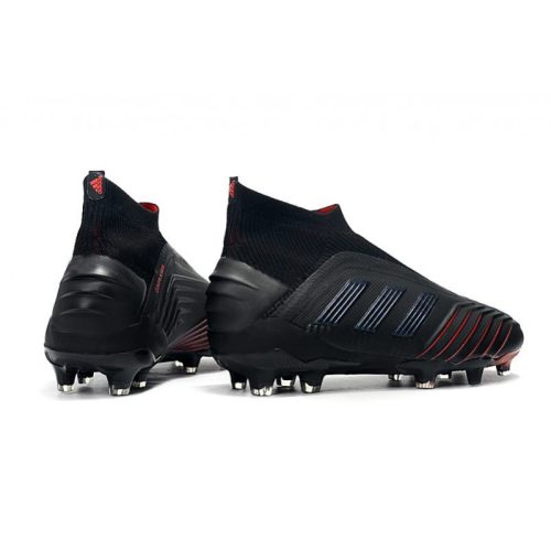 adidas Archetic Predator 19+ FG Zapatos - Negro Rojo_5.jpg